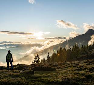 Wandern Berg im Drautal