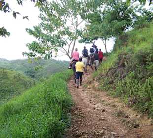 Ausflug zum Wasserfall