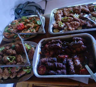 Sehr leckeres Essen bei der Delfintour