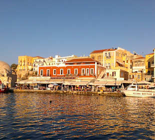 Blick auf den Stadthafen