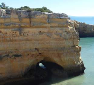 An der Praia de Albandeira (Nähe Benagil)