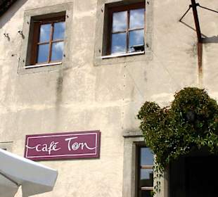 Café Ton: Logo der ehemaligen Glashütte