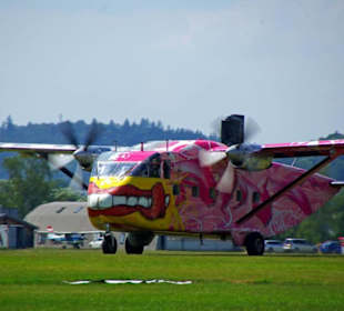 Beim Start der Springer