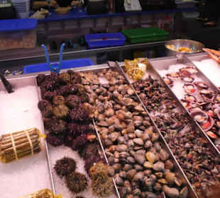 Unterwegs auf dem schönen Markt von Santa Cruz