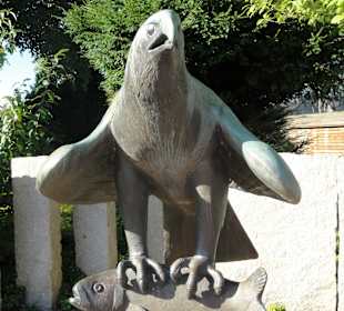 Skulptur am Geestewanderweg