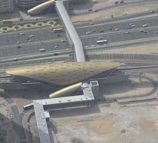 Metrostation in Dubai