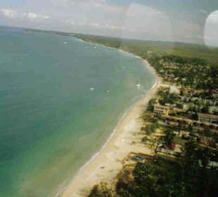 Der Strand von Negril