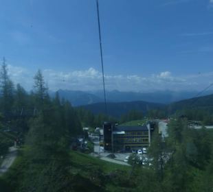Mit der Gondel auf den Gletscher