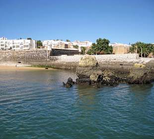 Aussicht auf Lagos Hafen