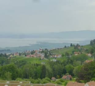 Blick vom Turm der evangelischen Kirche in Heiden
