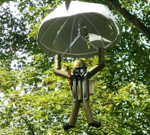 Park hinter dem Rathaus