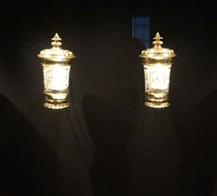 Schloss Friedenstein: bei der Innenbesichtigung