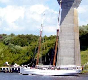 Eine schöne alte Segelyacht!