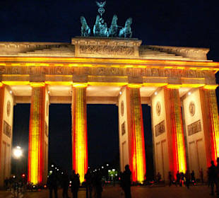 Brandenburger Tor bei Nacht