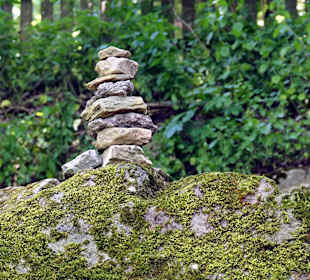 Reste einer Burgruine