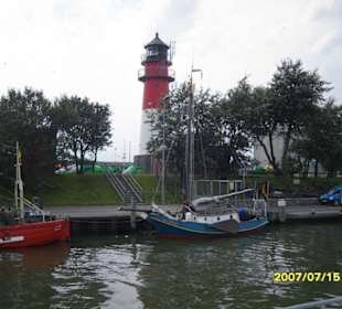 Der Leuchturm von Büsum.