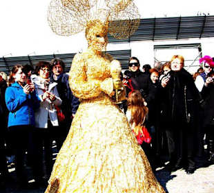 Kostüme-Masken-Show Venedig 2011
