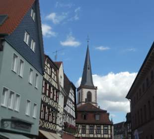 Bei einem Altstadt-Bummel durch Lohr am Main