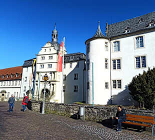 Blick von der Altstadt aufs Schloss