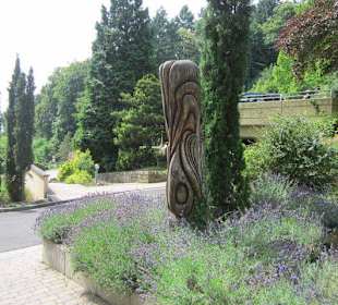 Auf dem Weg zur Walddusche Park