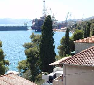 Widok na port