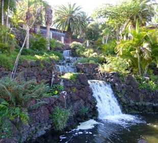 Treppen von Altstadt zum Park hoch