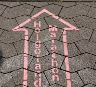 Hinweis Helgoland Marathon