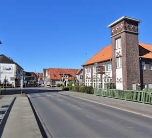 Auf der Huntebrücke als Grenze der Altstadt