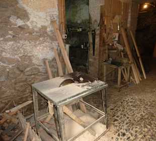 In der Werkstatt der Korbschlitten