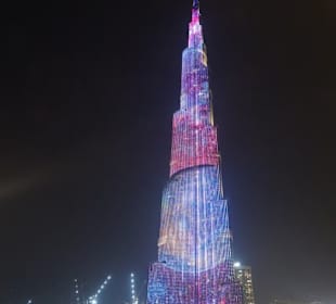 Lichtershow Burj Khalifa
