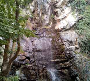 Wodospad w górach Troodos