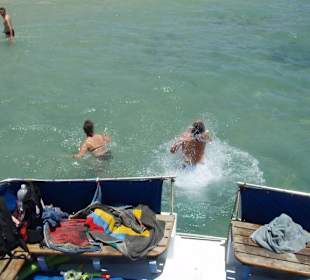 Sprung ins kalte Wasser