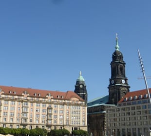 Altstadt von Dresden (Altmarkt und Kreuzkirche)
