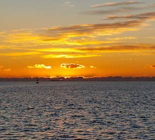 Sonnenuntergang Ria Formosa Bootstour