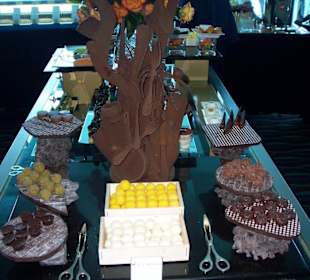 Ein Teil des Schoko-Buffets