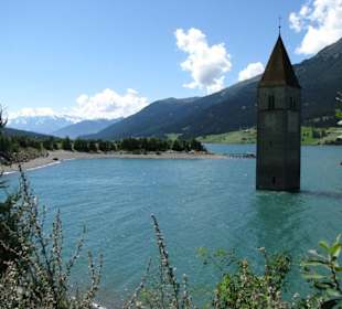 Kirche Reschensee