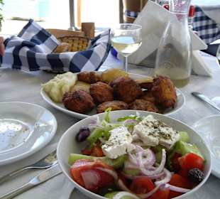 Mittagssnack im "El Greco"