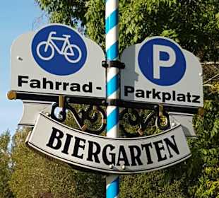 Fahrradfahrer Willkommen