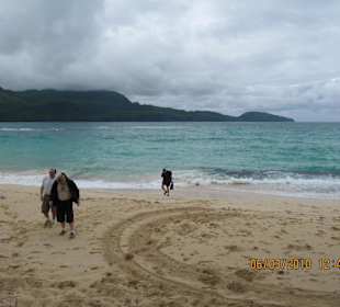 Achtung Vollgas und los auf den Strand