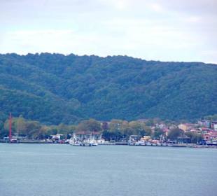 26.10.Rückfahrt von Jalta nach Santorin Durchfahrt 