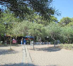 Weg zum Strand