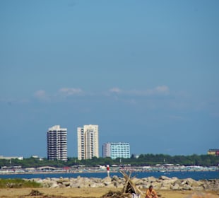 Lignano in Sicht