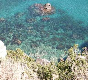 Der Weg zum Palm Beach-Preveli