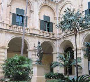 Großmeisterpalast Innenhof