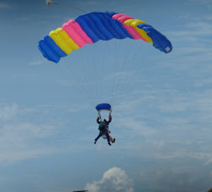 Am Strand vorm Blau Varadero