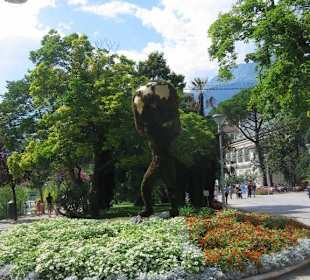 An der Kurpromenade - wohin man schaut, Blickfänge