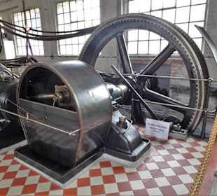 Dampfmaschine in der Ventilfabrik