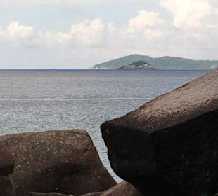 Blick auf Booby Island und Aride