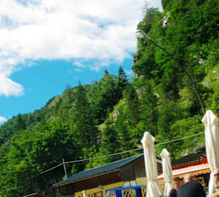 Einkehr oben an der Grenze