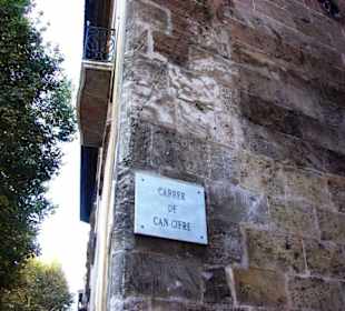 Am Haus immer die Namen